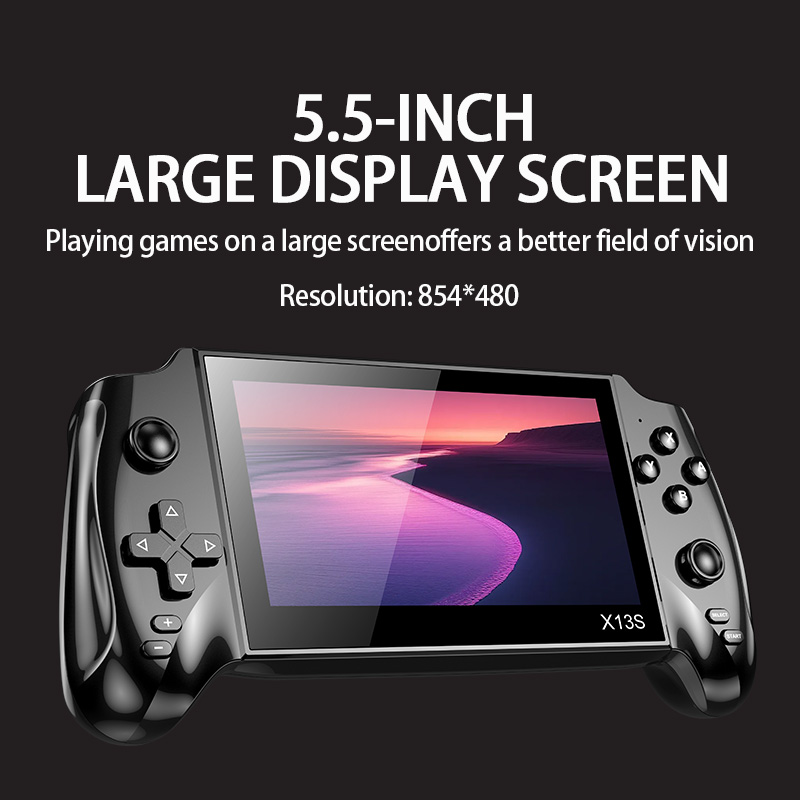 Gaming Console G90 - Портативная игровая консоль X13S в ретро-стиле,