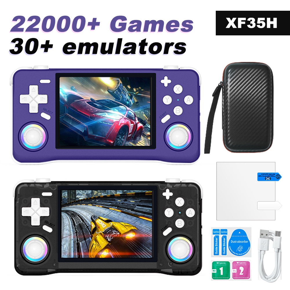Gaming Console Types - Портативная игровая консоль XF35H в ретро-стиле,