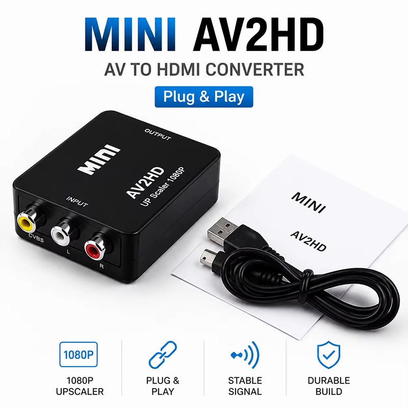 Gaming Console All In One - Конвертер HDTV RCA AV CVBS L/R