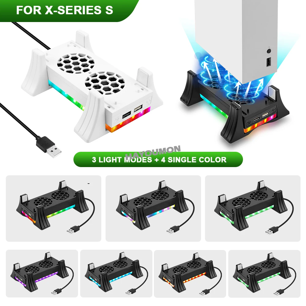 Console Cooling Fan - Белый держатель для игровой консоли с