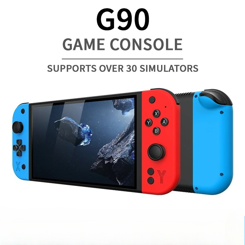 Gaming Console G90 - FLLAPT PSP 7-дюймовая 64 ГБ 4000