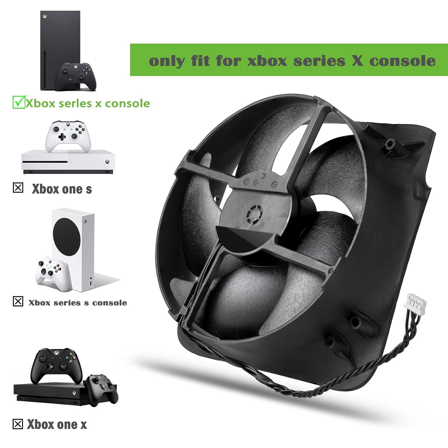 Console Cooling Fan - Замена внутреннего вентилятора охлаждения для консоли