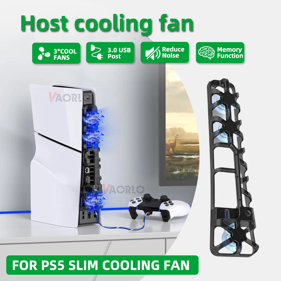 Console Cooling Fan - Вентилятор охлаждения с 3 скоростями для