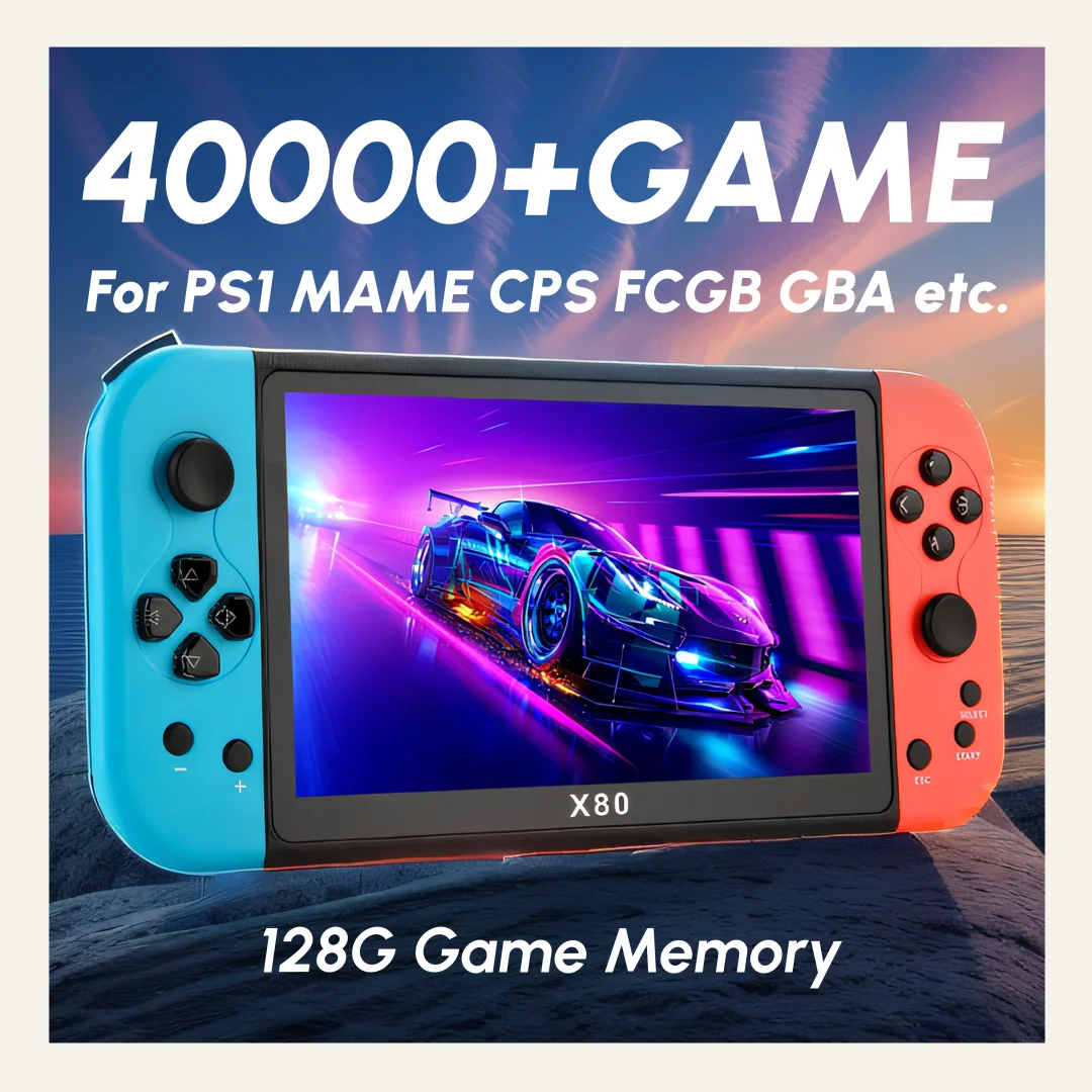Gaming Console G90 - Ручная консоль Experience Retro Gaming X80,