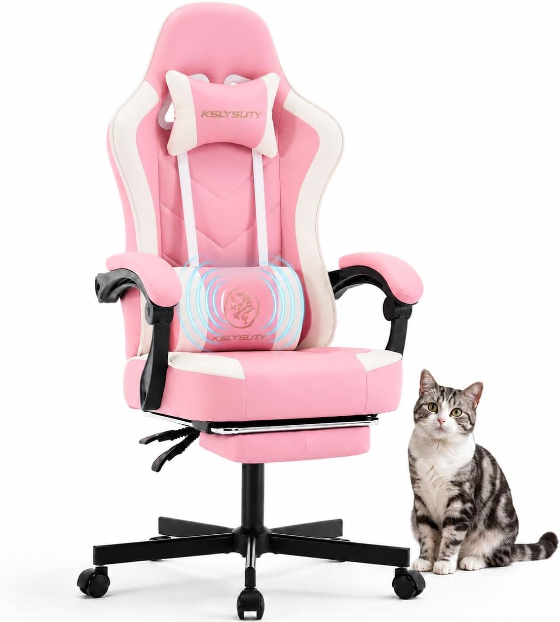 Gaming Chair Cushion - Эргономичное игровое кресло с высокой спинкой,