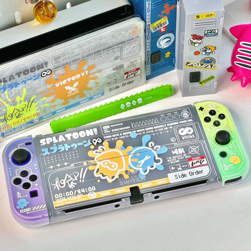 Gaming Console With - Тонкий защитный чехол Splatoon 3 Switch