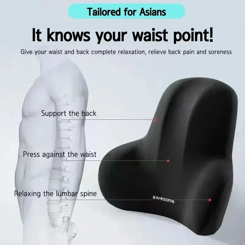 Gaming Chair Cushion - Модернизированная поясничная подушка 2025 года, изготовленная