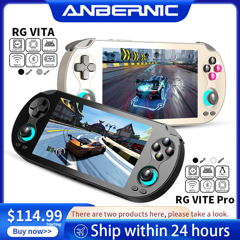Gaming Console Types - Портативная игровая консоль ANBERNIC RG VITA