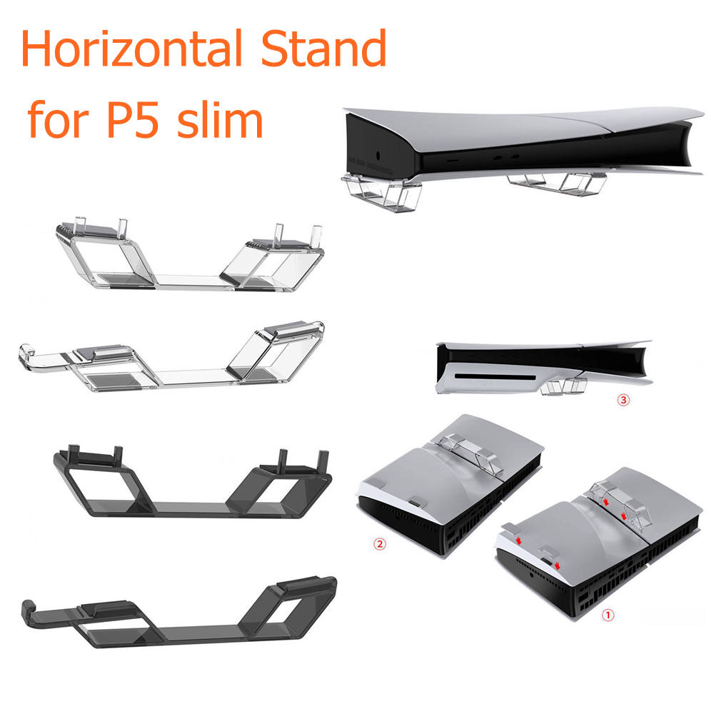 Gaming Console Holder - Горизонтальная подставка для PS5 Slim, держатель