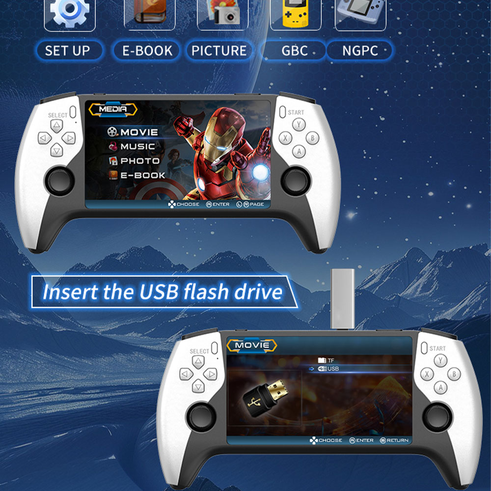 Новая портативная игровая конс – обзор и цена Gaming Console G90