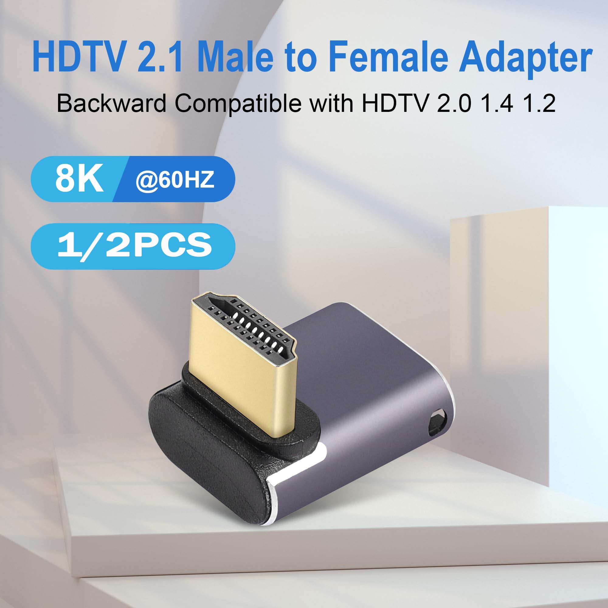 Адаптер HDMI 2.1 с углом 90 гр – обзор и цена Hdmi Cable 2.1