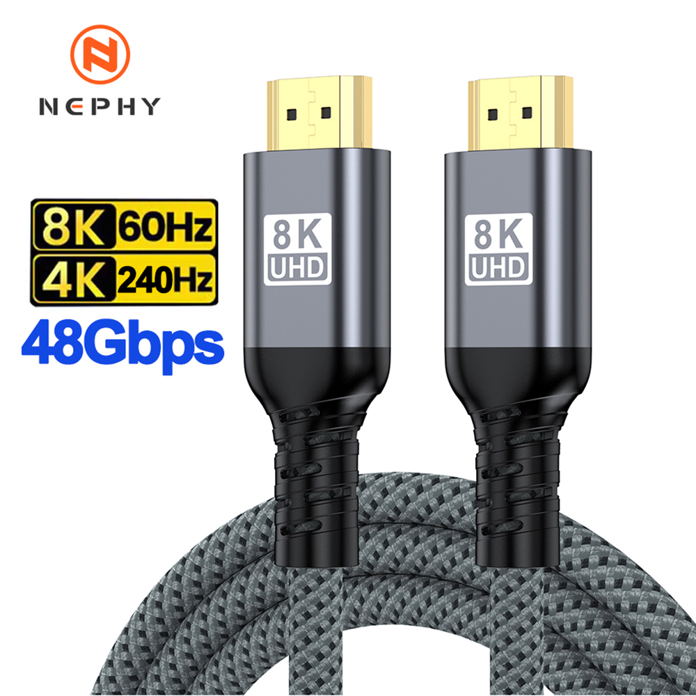 Кабель HDMI 2.1 8K длиной 5м,  – обзор и цена Hdmi Cable 2.1