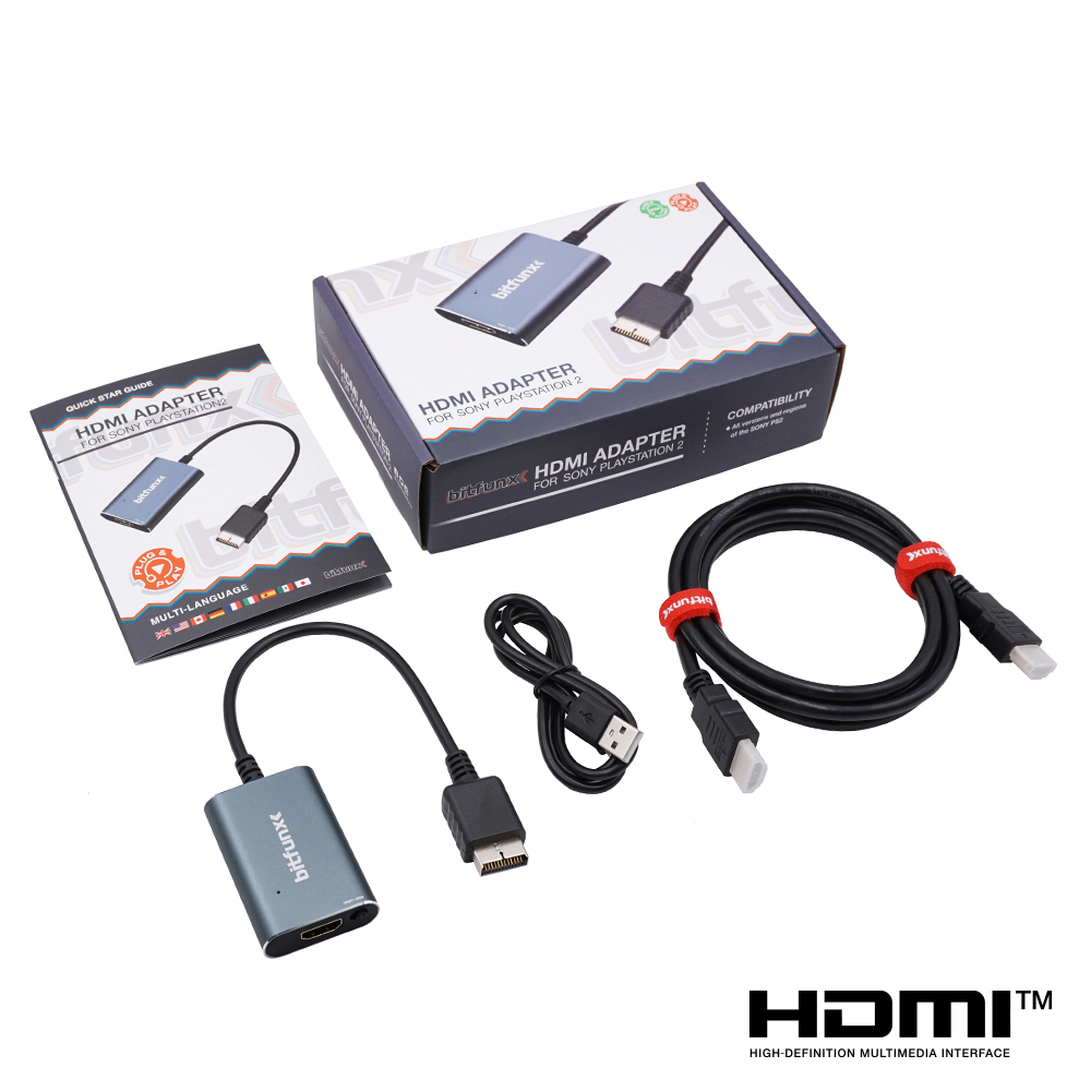 Bitfunx RGB/Component To HDMI  – обзор и цена Gaming Console All In One