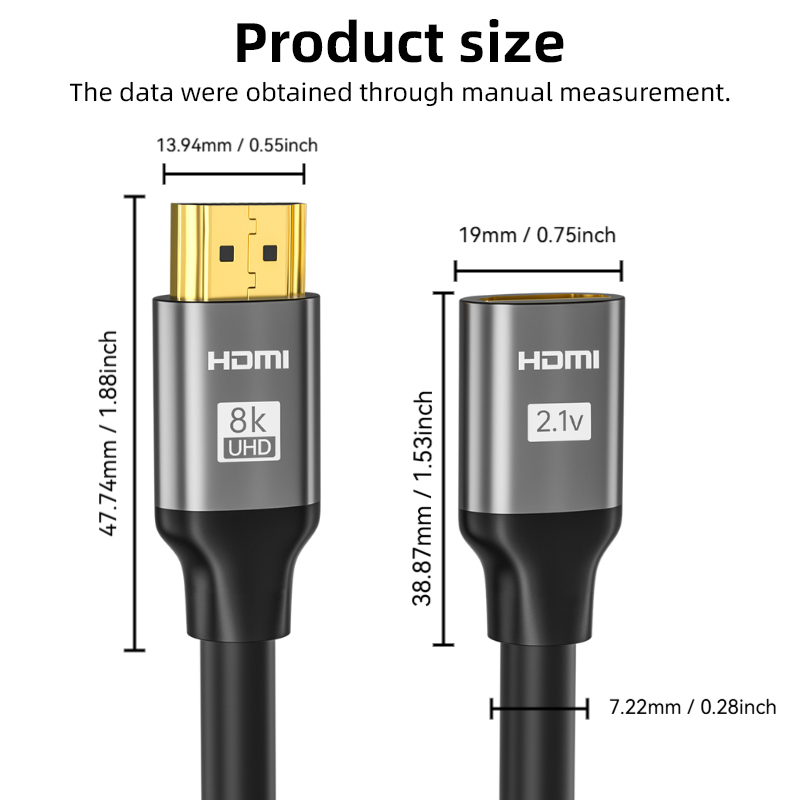 Удлинительный кабель 8K, 60 Гц – обзор и цена Hdmi Cable 2.1