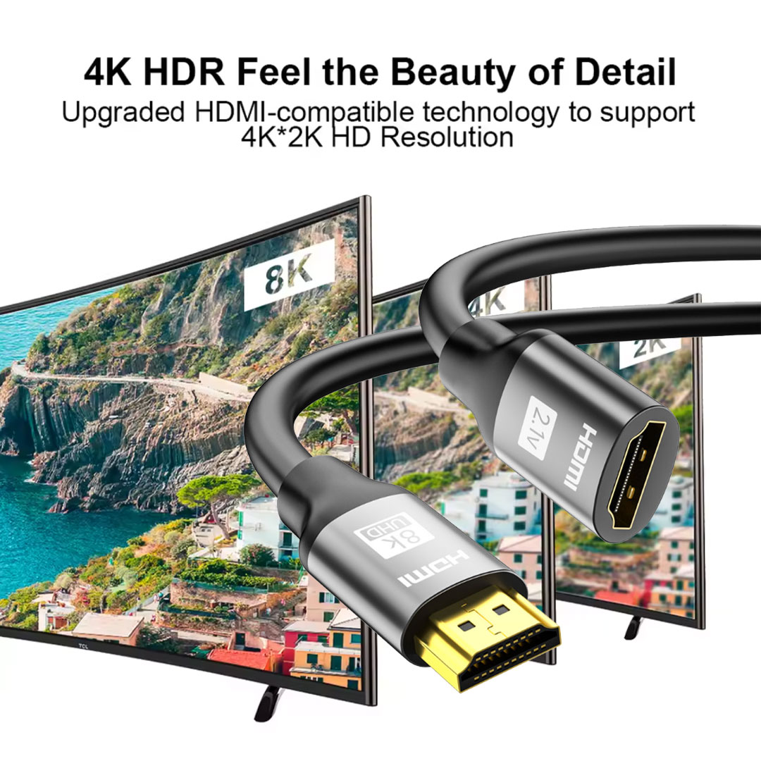 Удлинительный кабель 8K, 60 Гц – обзор и цена Hdmi Cable 2.1