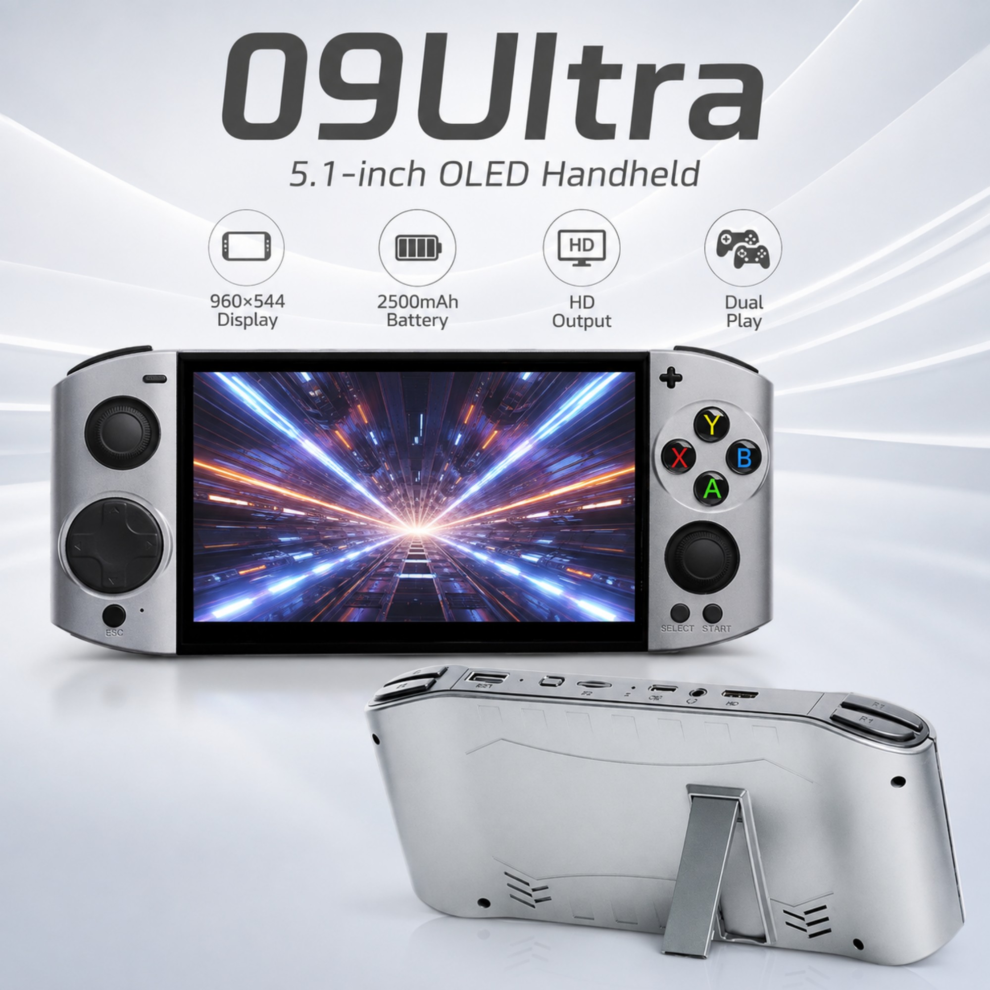 09 Ultra 5.1-дюймовая OLED-пор – обзор и цена Gaming Console Types