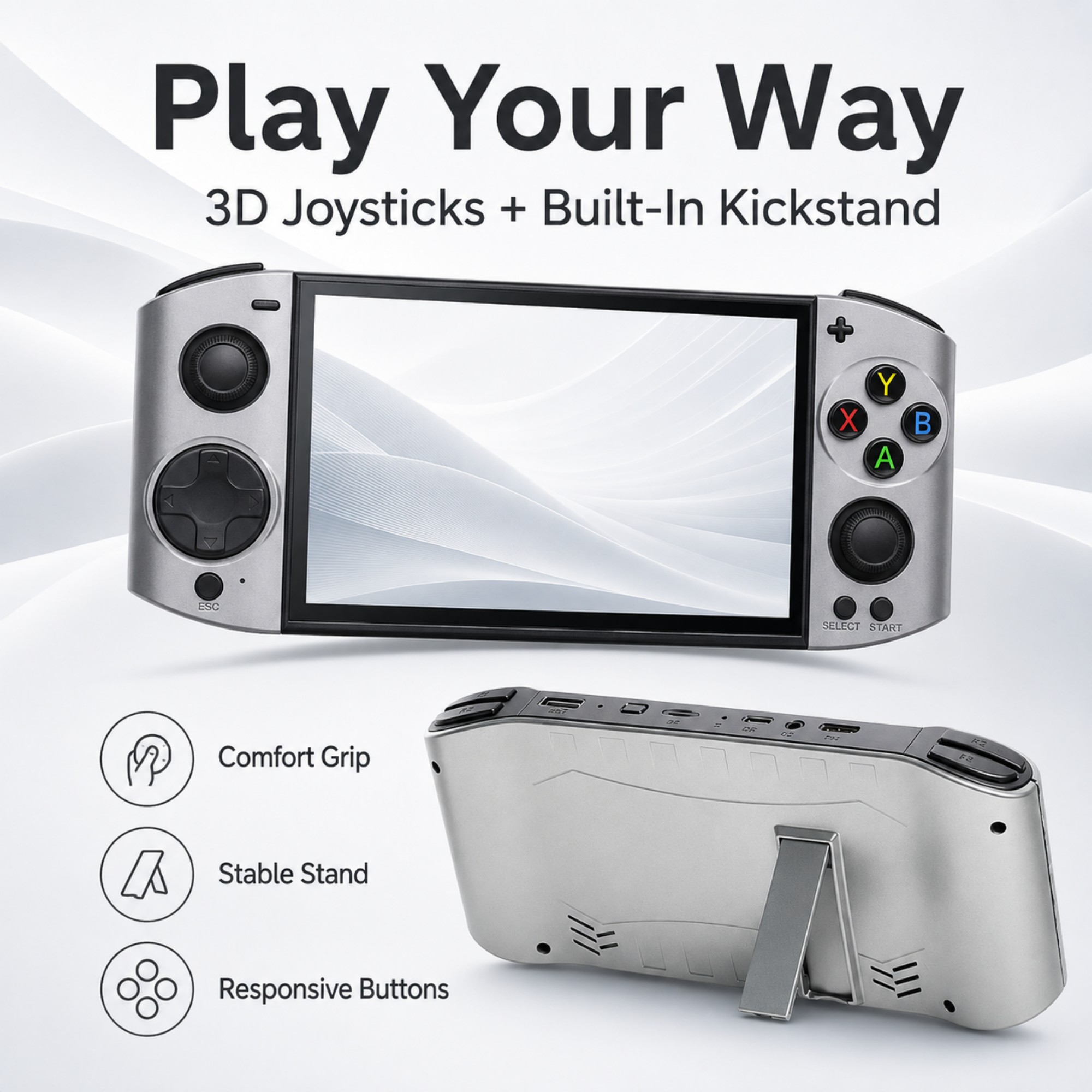 09 Ultra 5.1-дюймовая OLED-пор – обзор и цена Gaming Console Types