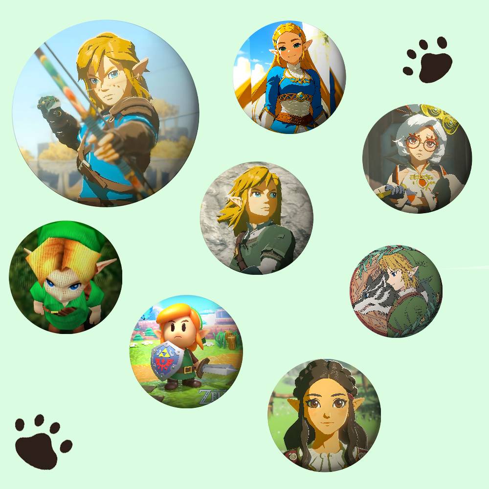 Металлический значок-брошь Gam – обзор и цена Gaming Console Zelda
