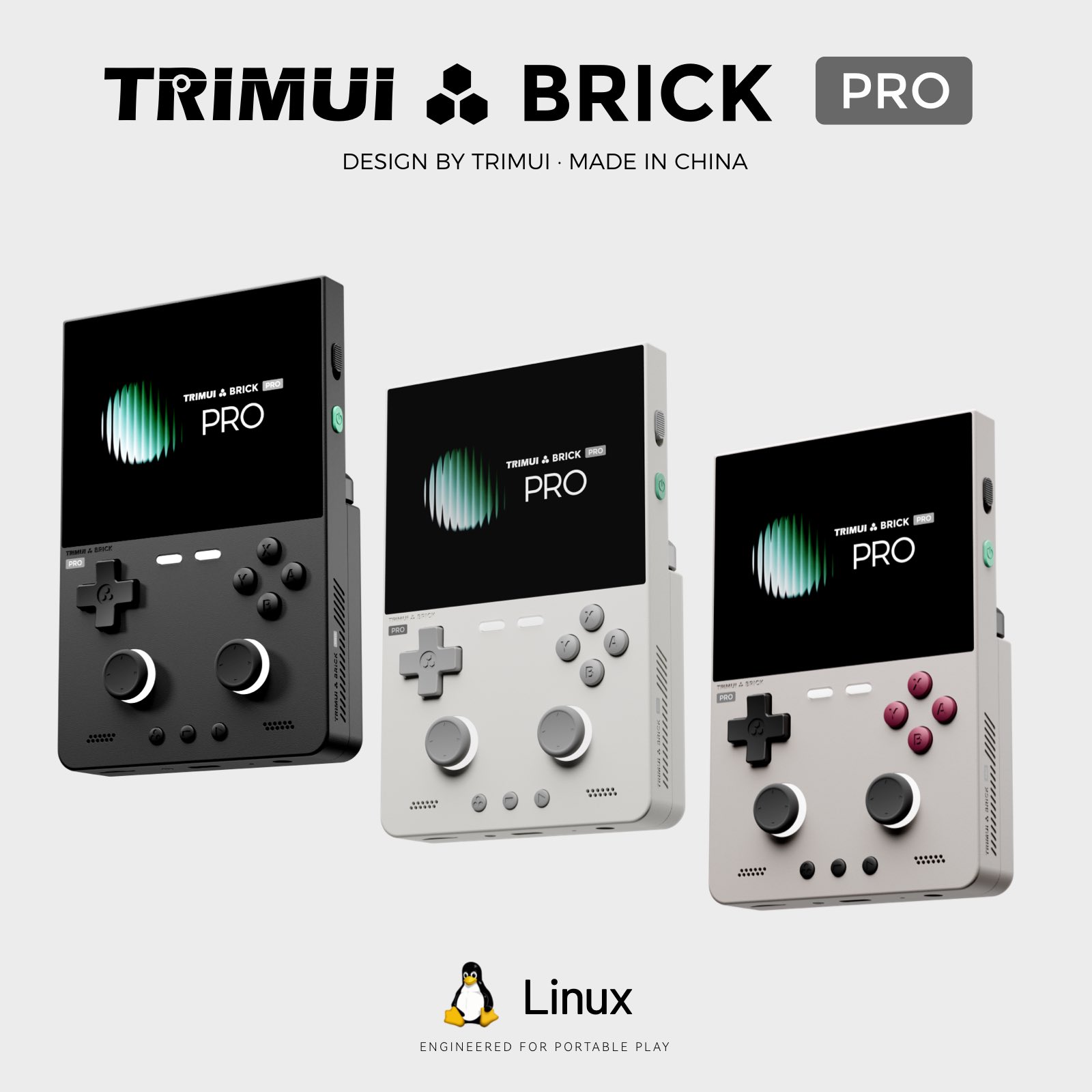 TRIMUI BRICK PRO Ретро-портати – обзор и цена Gaming Console Under 5000