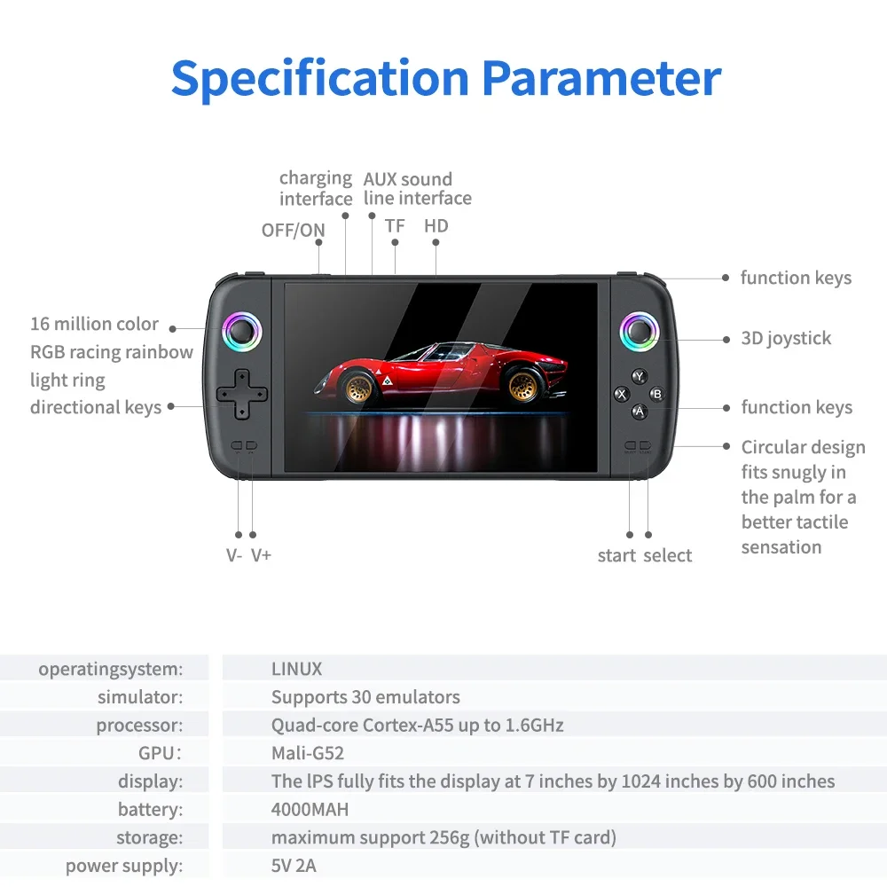 Портативный игровой плеер 128G – обзор и цена Gaming Console G90