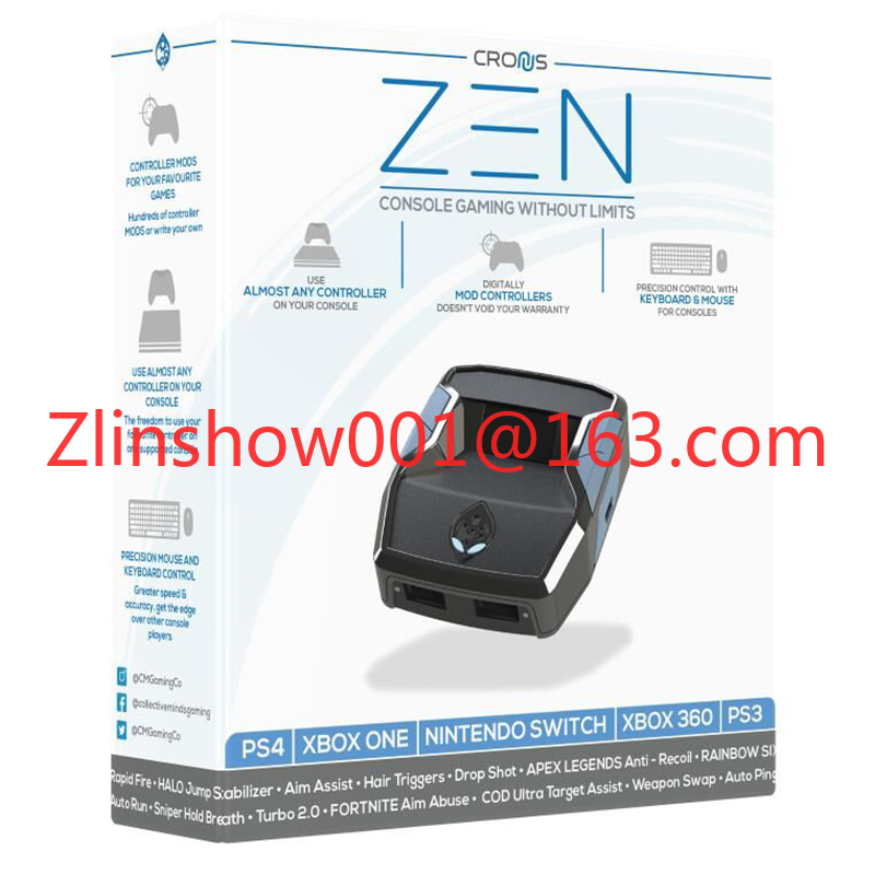 Игровой адаптер Cronus ZEN MAX – обзор и цена Console Gaming Without Limits Zen