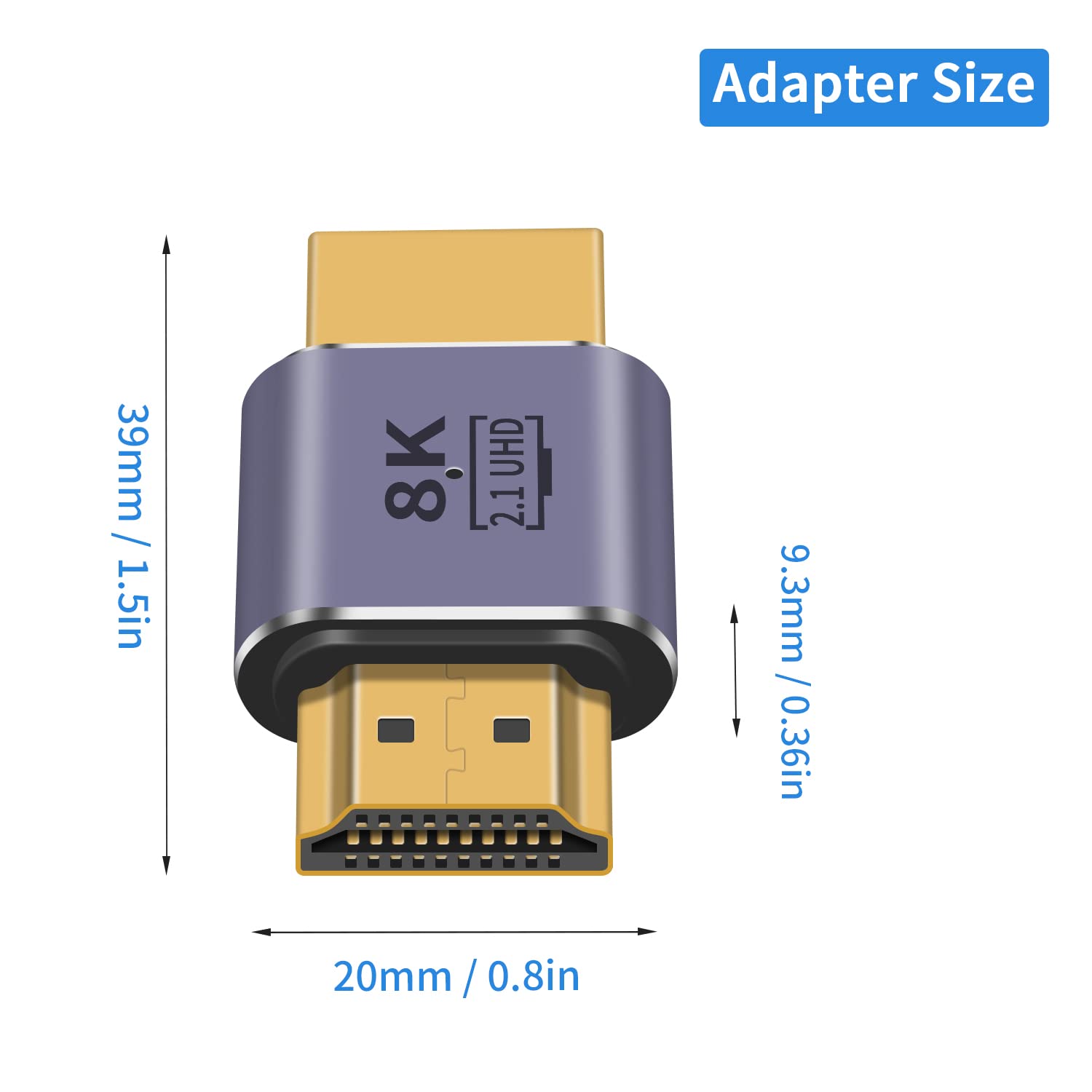 Адаптер HDMI Male-Male 8K, ада – обзор и цена Hdmi Cable 2.1