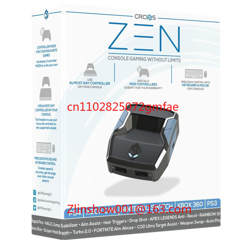 Игровой адаптер Cronus ZEN MAX – обзор и цена Console Gaming Without Limits Zen